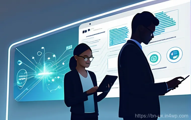 온라인 상에서의 공감 기반 사용자 경험 - **Prompt for Empathetic and Personalized Digital Experience:**
    "A diverse group of young adults ...